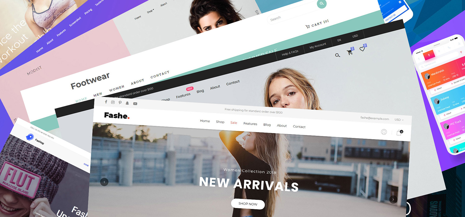 Detail Fashe Colorlib Template Nomer 21