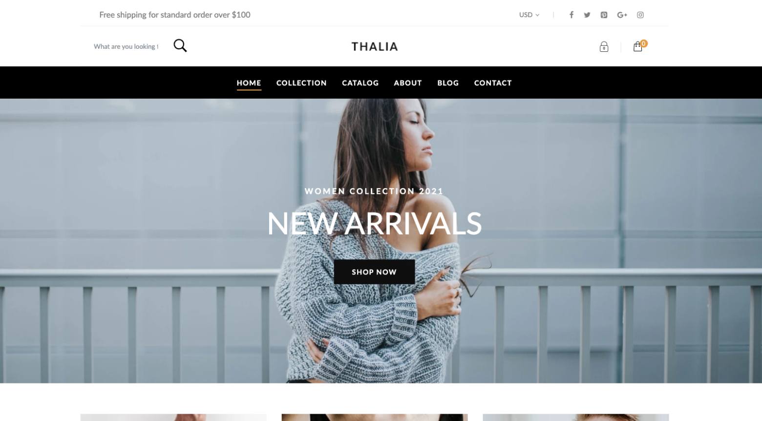 Detail Fashe Colorlib Template Nomer 39