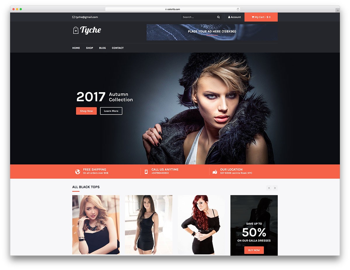 Detail Fashe Colorlib Template Nomer 47