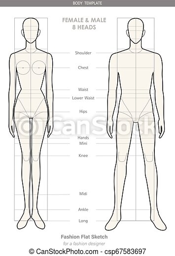 Detail Fashion Figure Template Nomer 21