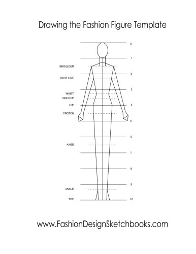 Detail Fashion Figure Template Nomer 34