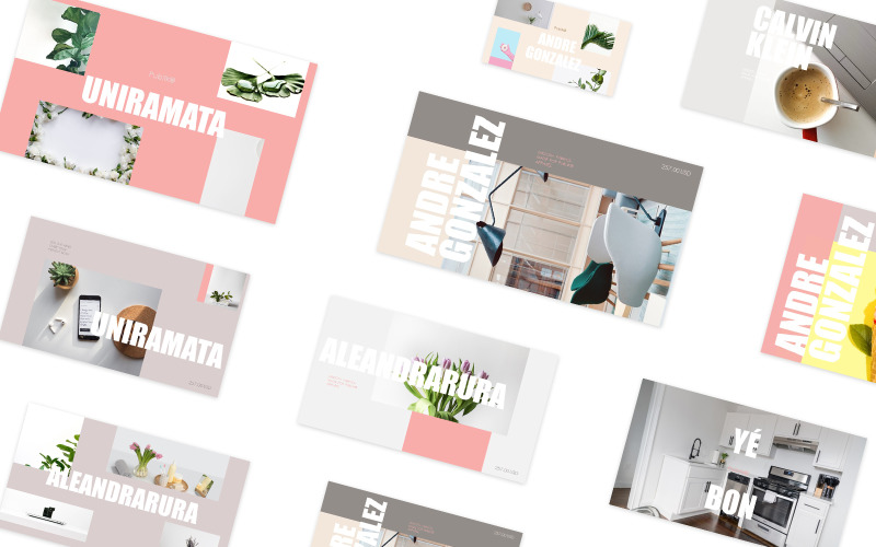 Detail Fashion Google Slides Template Nomer 26