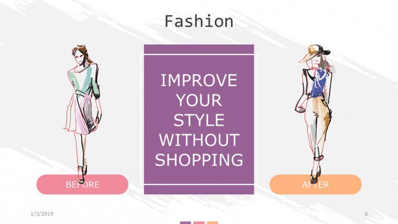 Detail Fashion Google Slides Template Nomer 4