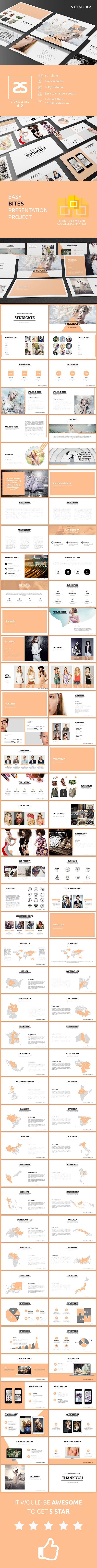 Detail Fashion Google Slides Template Nomer 46