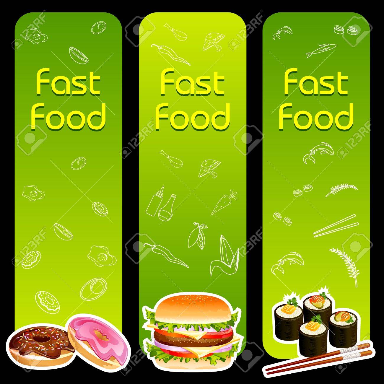 Detail Fast Food Menu Template Nomer 25
