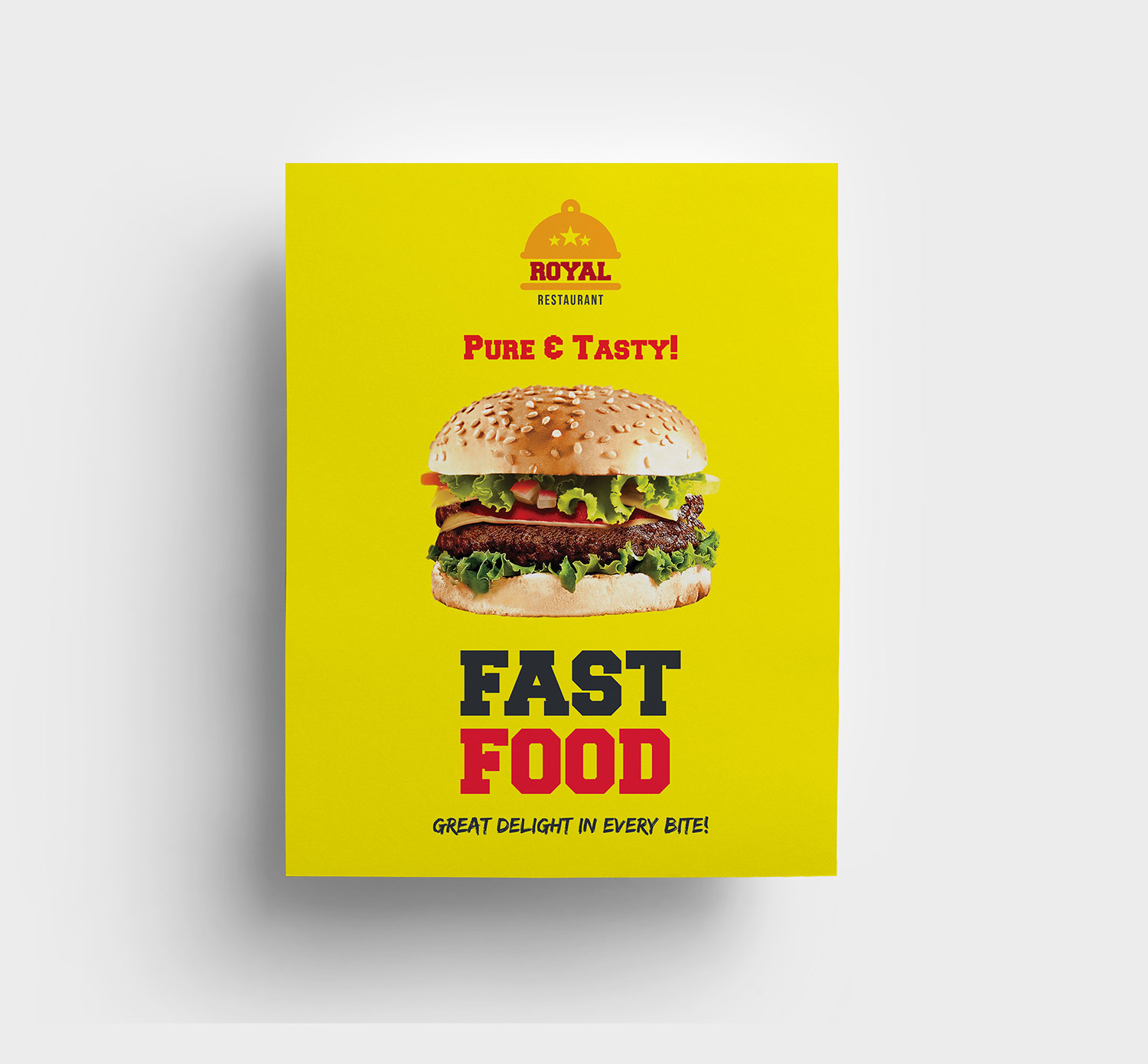 Detail Fast Food Menu Template Nomer 30