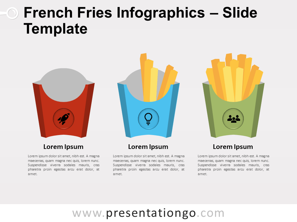 Detail Fast Food Powerpoint Presentation Template Nomer 31