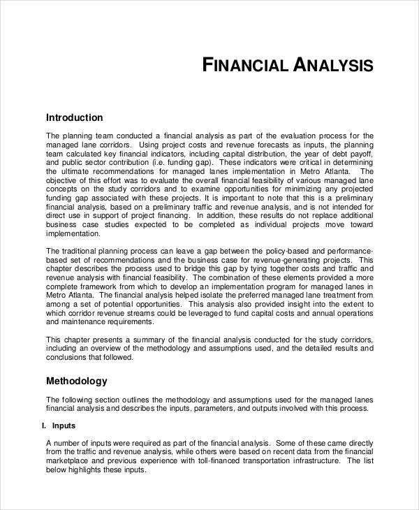 Detail Feasibility Study Template Nomer 48