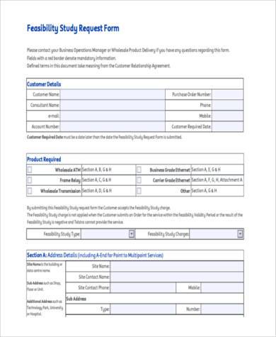 Detail Feasibility Study Template Word Nomer 19