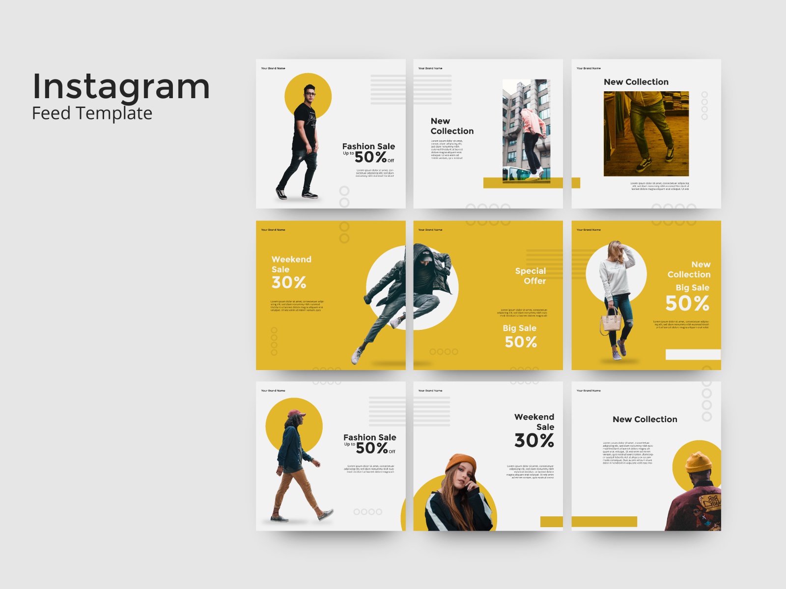 Detail Feed Instagram Template Nomer 16