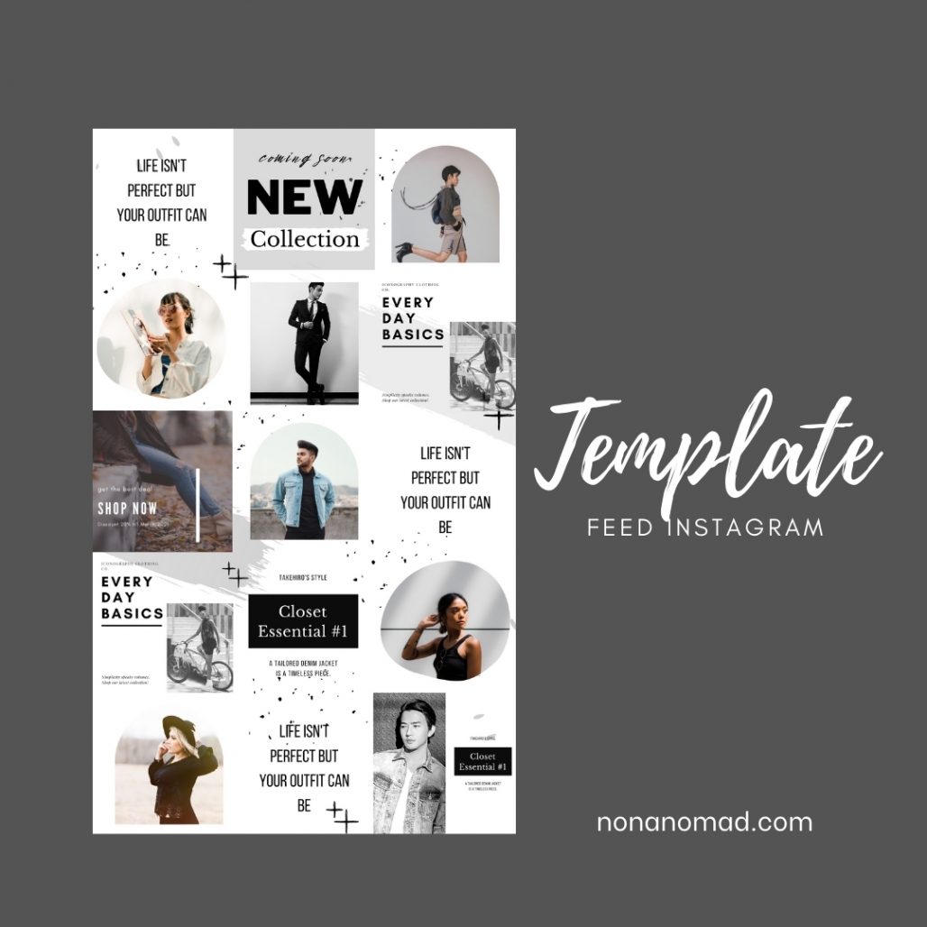Detail Feed Instagram Template Nomer 52
