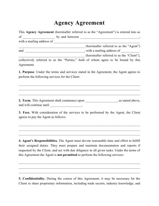 Detail Fiduciary Agreement Template Nomer 13