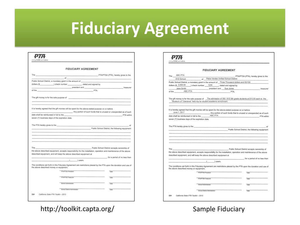 Detail Fiduciary Agreement Template Nomer 18