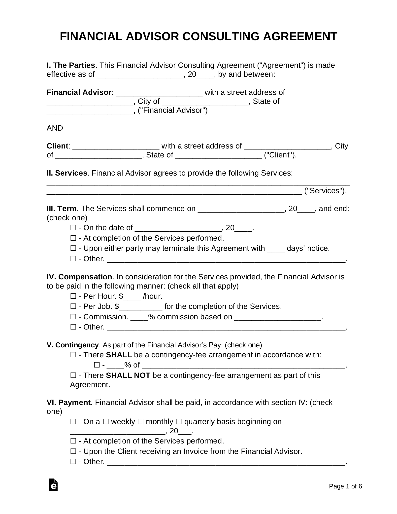 Detail Fiduciary Agreement Template Nomer 9