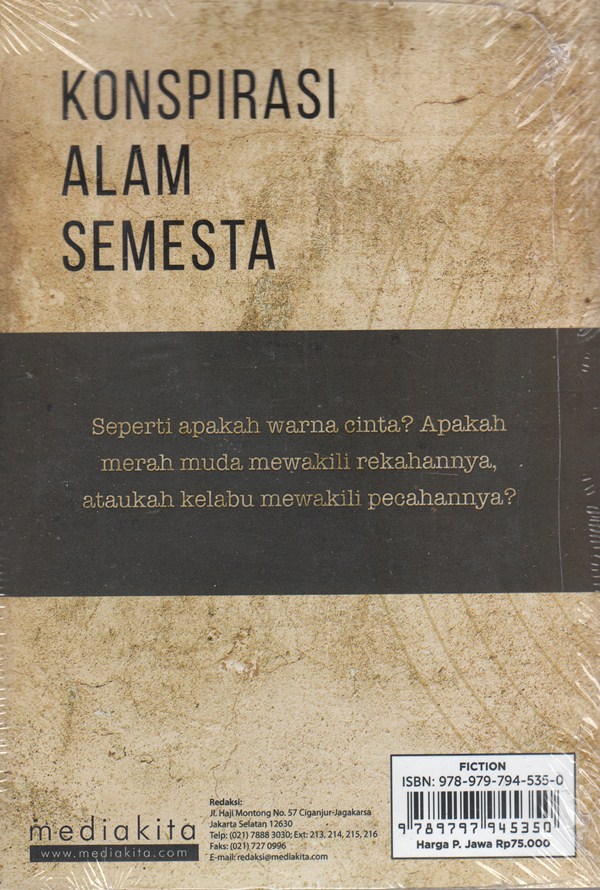 Detail Fiersa Besari Buku Konspirasi Alam Semesta Nomer 3