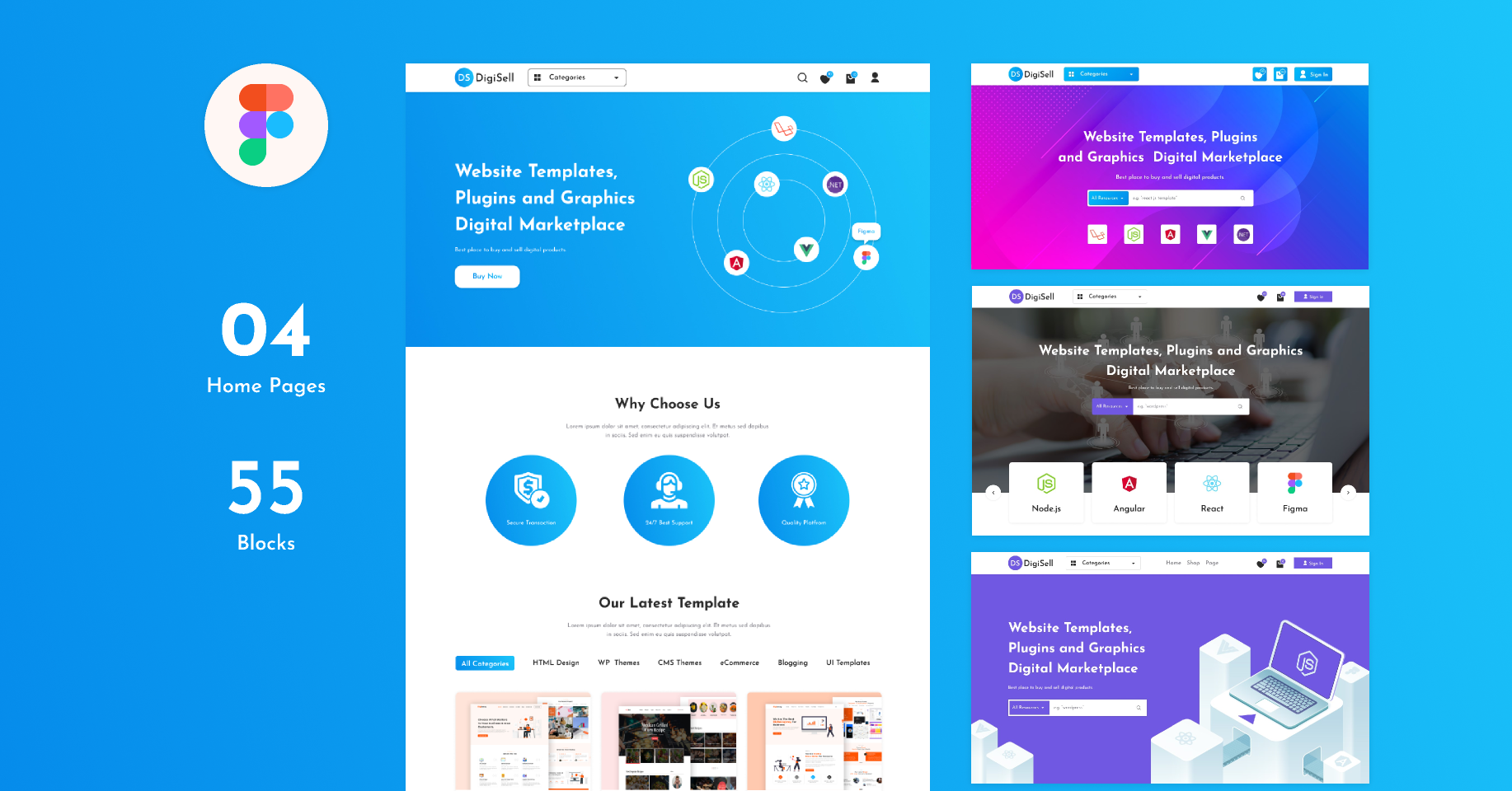 Detail Figma Ecommerce Template Nomer 4