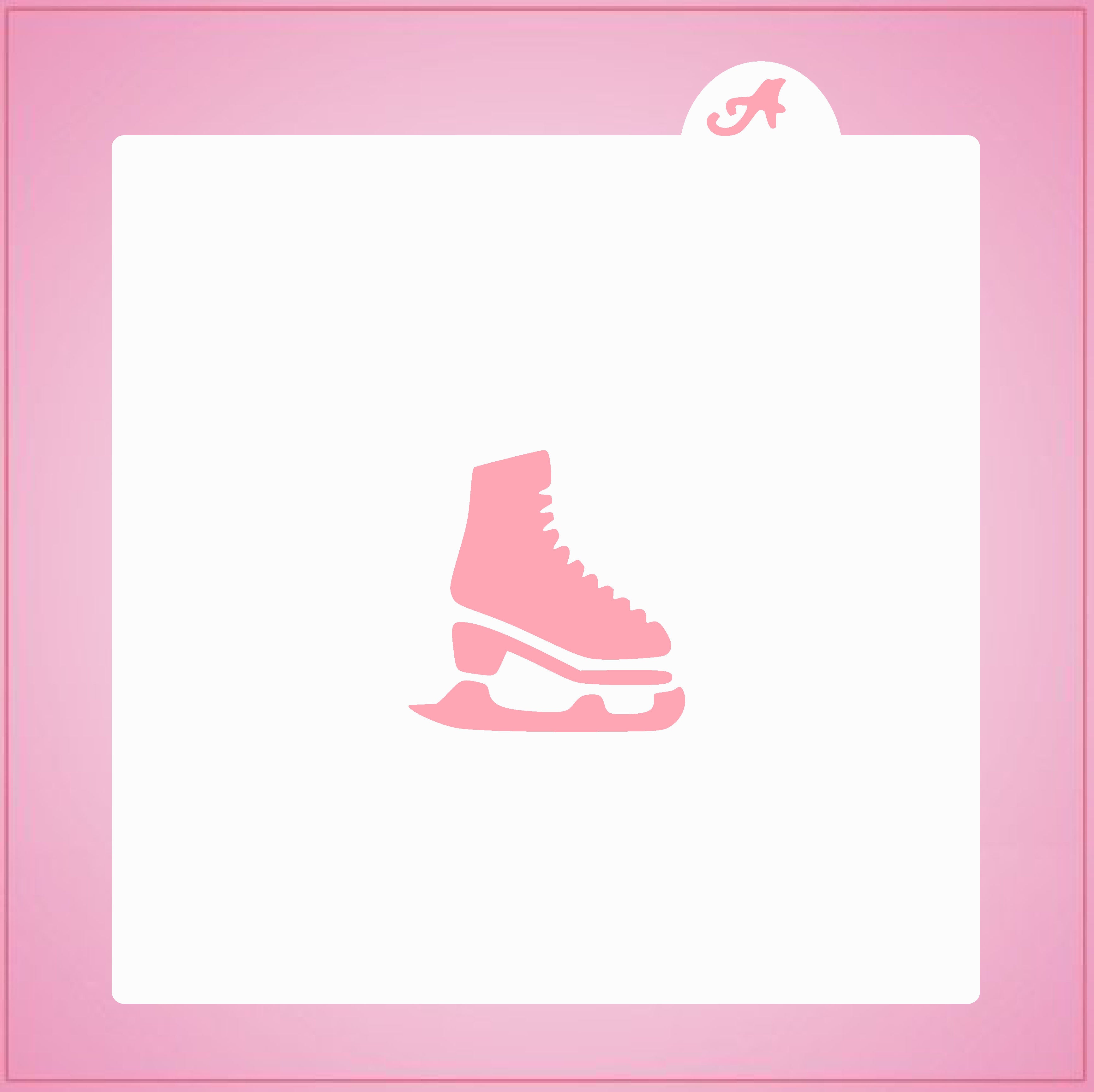 Detail Figure Skate Template Nomer 40