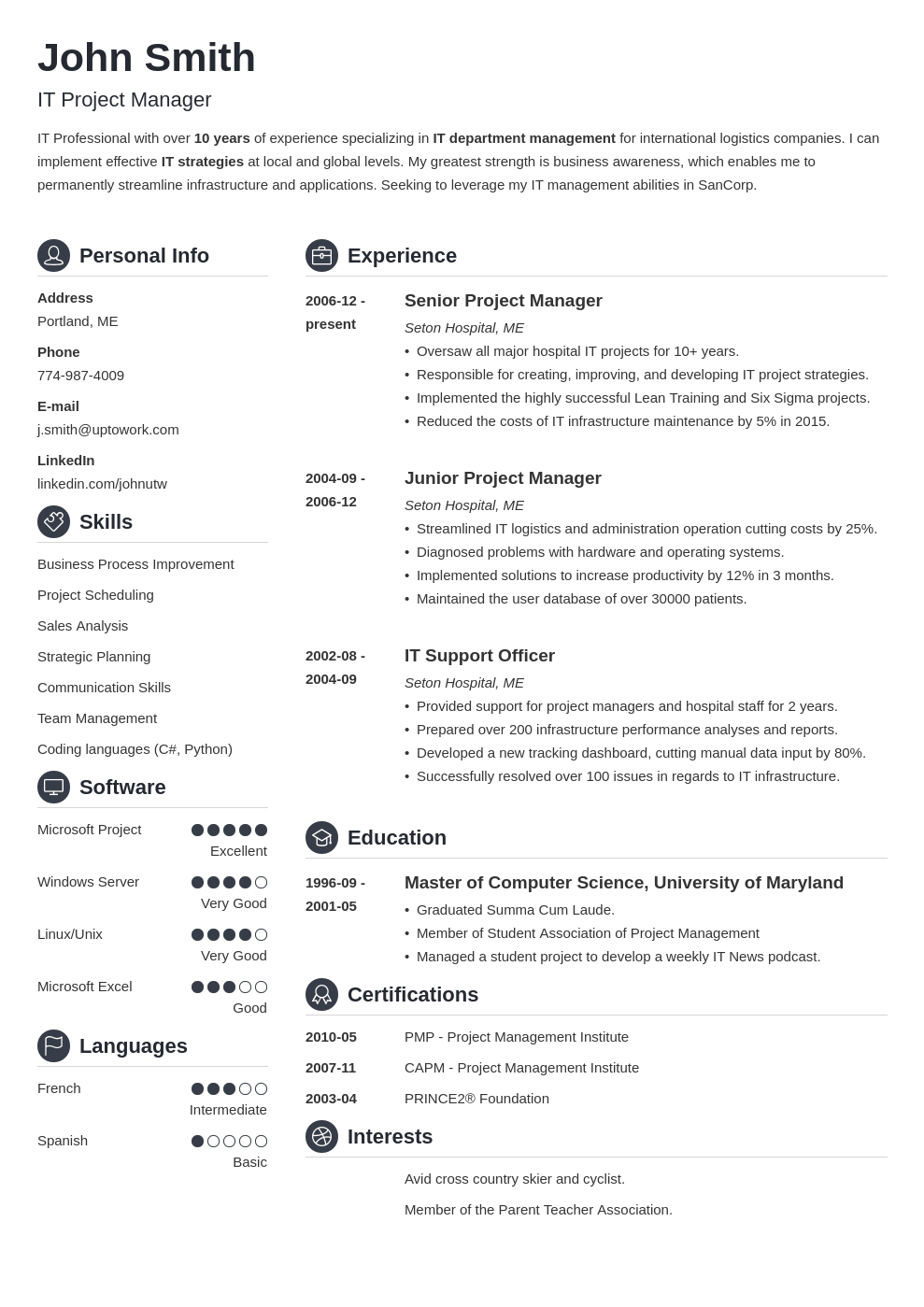 Detail Fillable Blank Resume Template Nomer 26