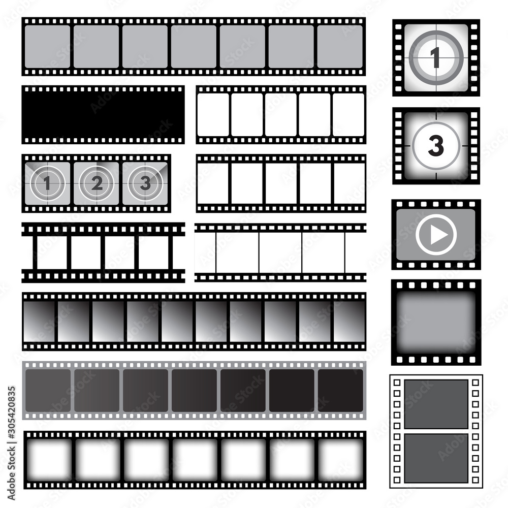 Detail Film Frame Template Nomer 31