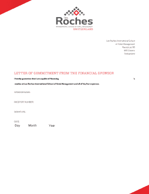 Detail Financial Commitment Letter Template Nomer 31