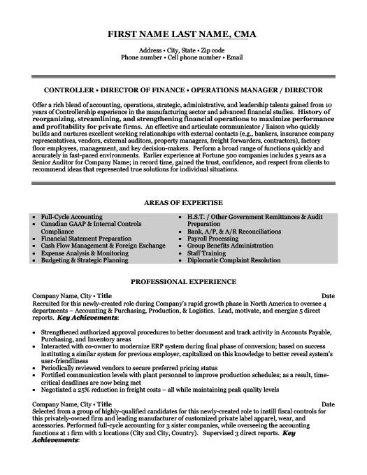 Detail Financial Controller Job Description Template Nomer 18