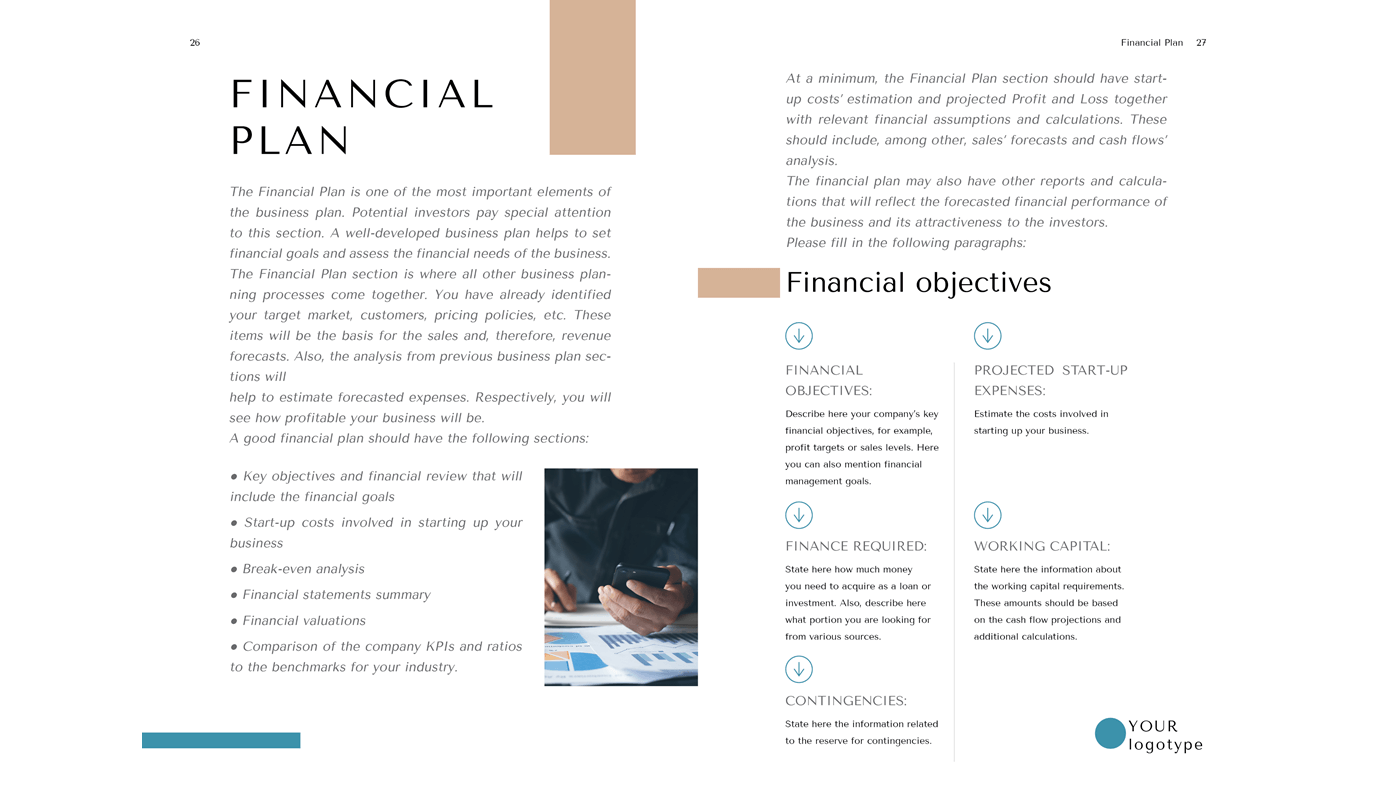 Detail Financial Plan For Startup Business Template Nomer 43