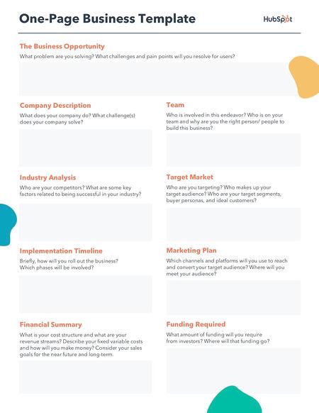 Detail Financial Plan For Startup Business Template Nomer 52