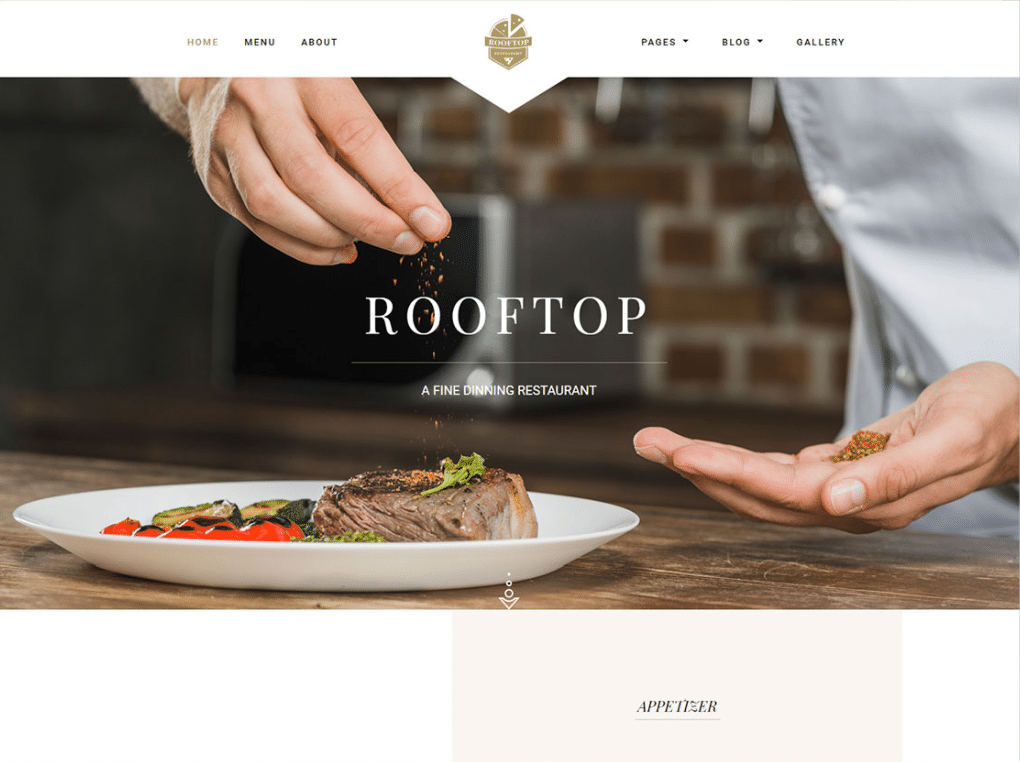 Detail Fine Dining Template Nomer 13