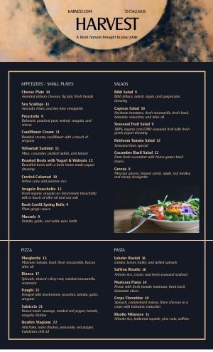 Detail Fine Dining Template Nomer 23