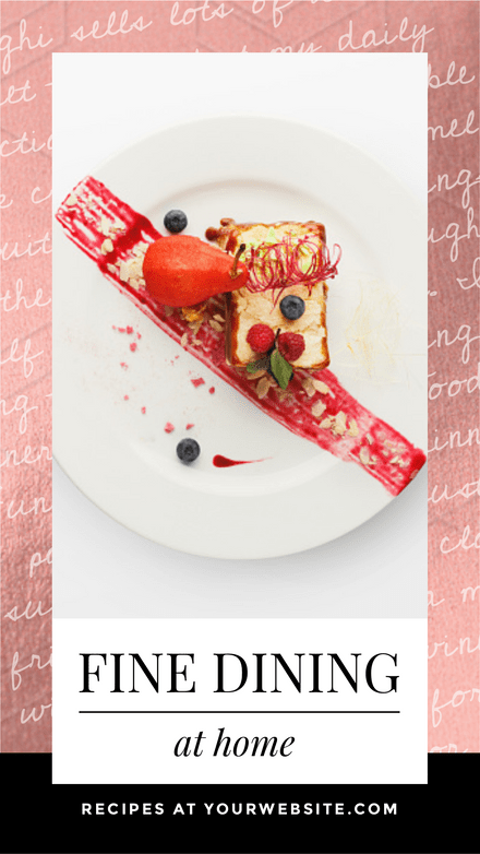 Detail Fine Dining Template Nomer 25