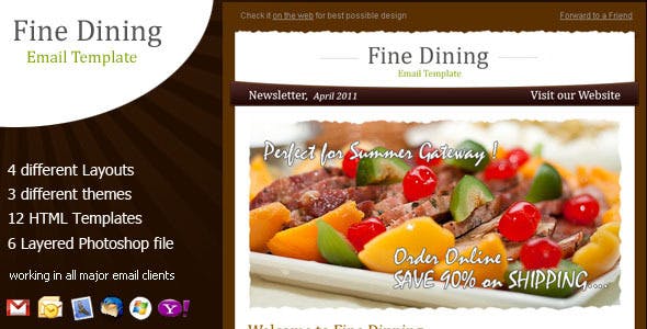 Detail Fine Dining Template Nomer 39