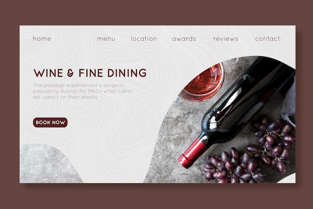 Detail Fine Dining Template Nomer 42