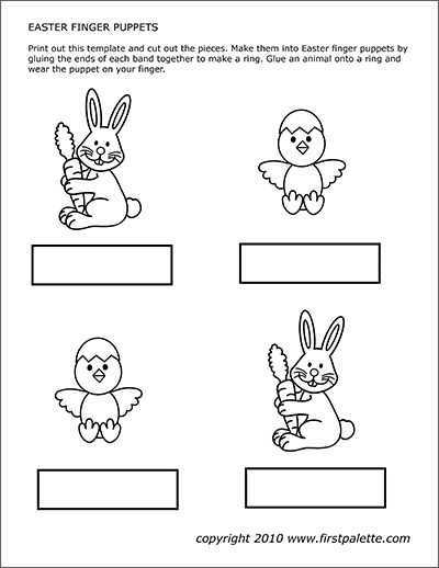 Finger Puppet Template - 54+ Koleksi Gambar