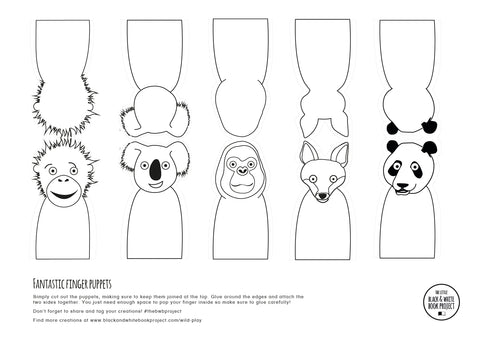 Detail Finger Puppet Template Nomer 31