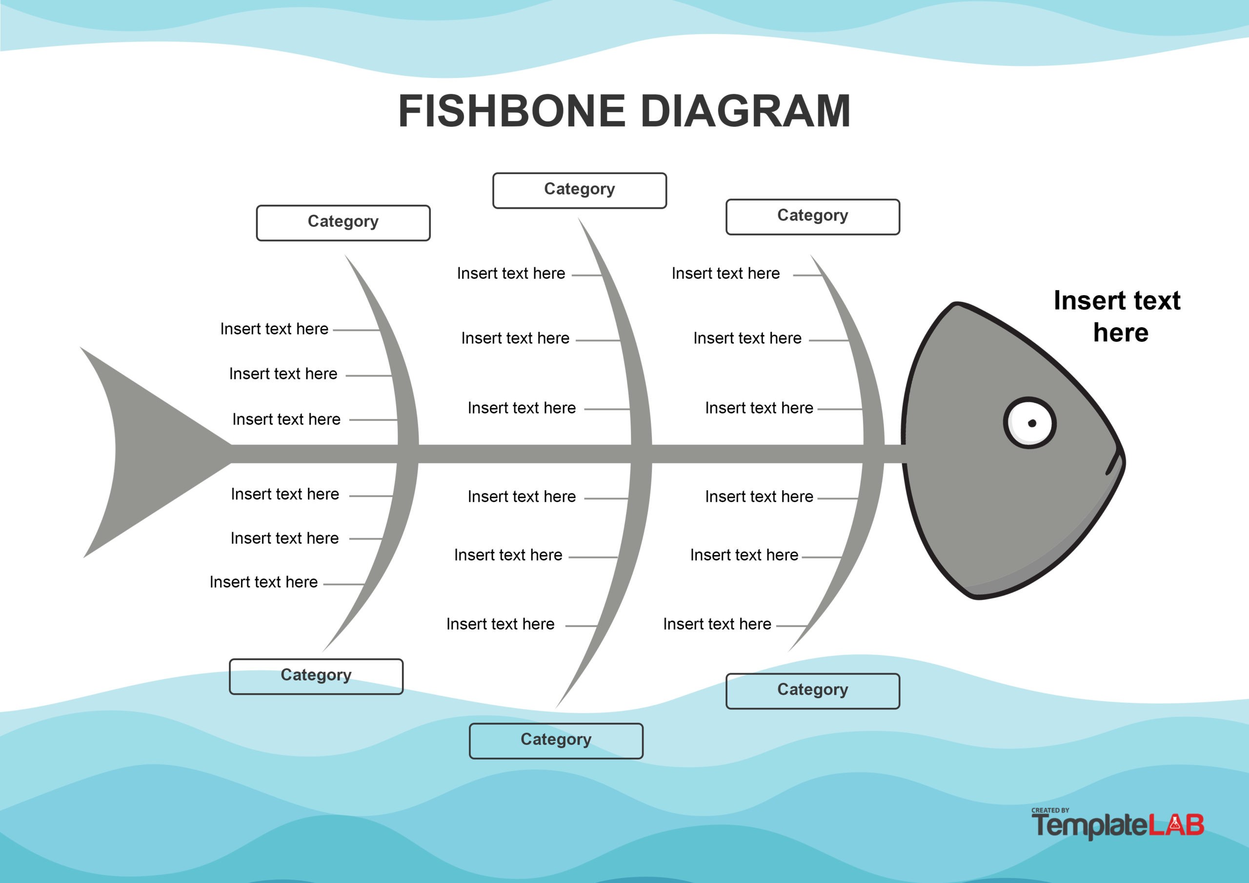 Detail Fishbone Diagram Template Download Nomer 3