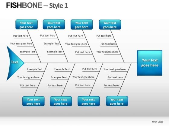 Detail Fishbone Diagram Template Powerpoint Nomer 27