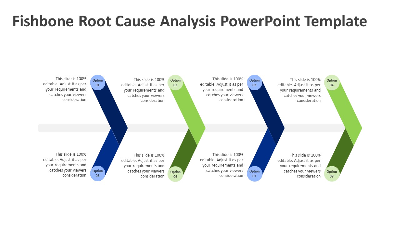 Detail Fishbone Diagram Template Powerpoint Nomer 43