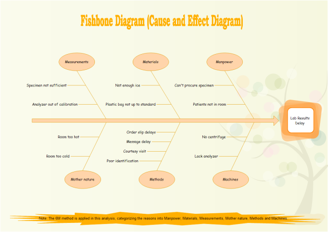 Detail Fishbone Diagram Template Visio Nomer 44