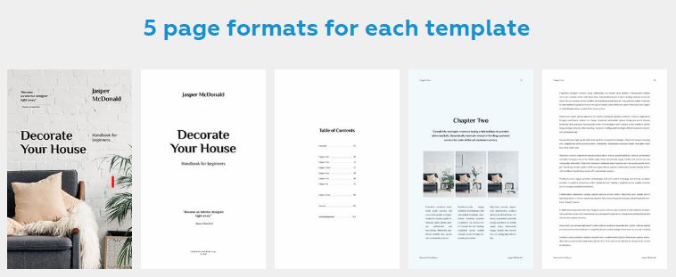 Detail Fitness Ebook Template Nomer 45