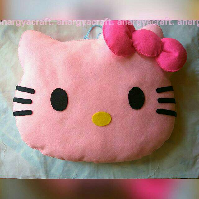 Detail Flanel Hello Kitty Nomer 4