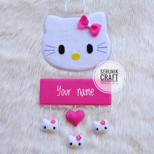 Detail Flanel Hello Kitty Nomer 5