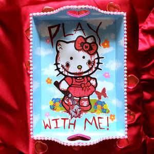 Detail Flanel Hello Kitty Nomer 49