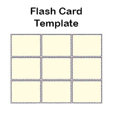 Detail Flash Card Template Nomer 17