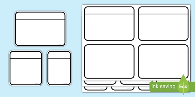 Detail Flash Card Template Nomer 3