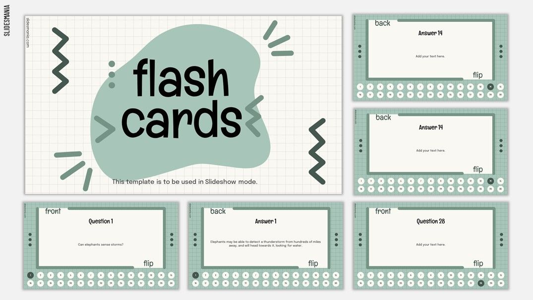 Detail Flash Card Template Nomer 22