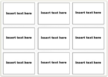 Detail Flash Card Template Nomer 31