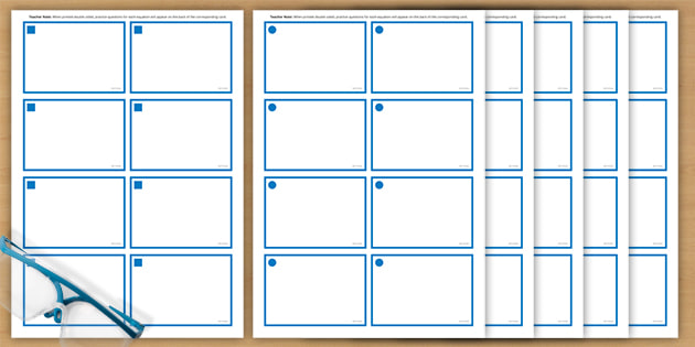 Detail Flash Card Template Nomer 37