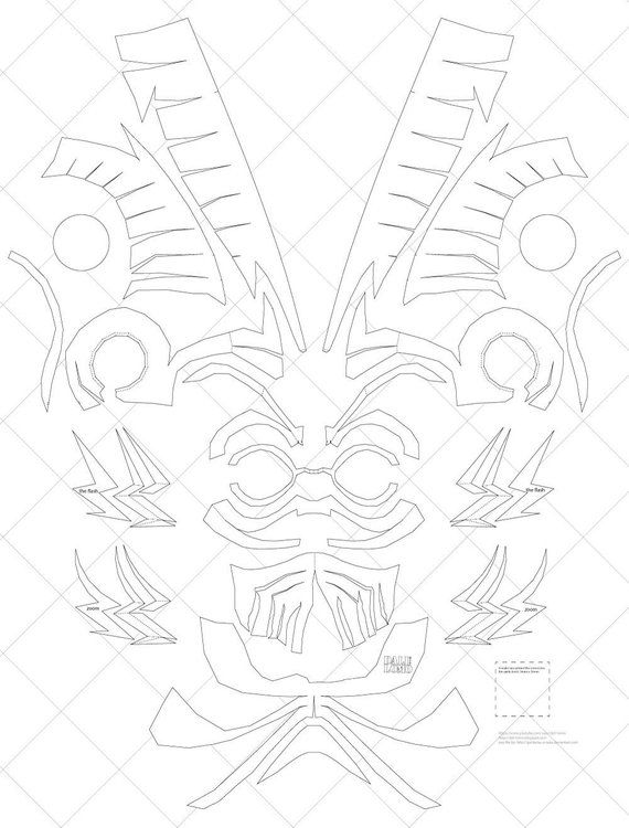 Detail Flash Helmet Template Nomer 3