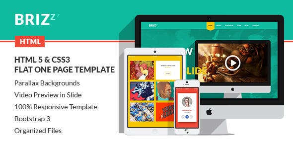 Detail Flat Html Template Nomer 36