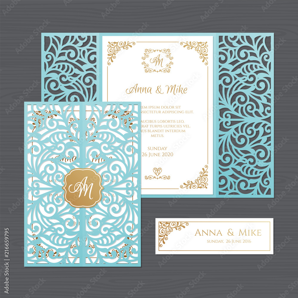 Detail Floral Envelope Template Nomer 40